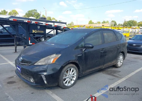 2012 Toyota Prius V Five из США, поврежденный, VIN JTDZN3EU3C3157059